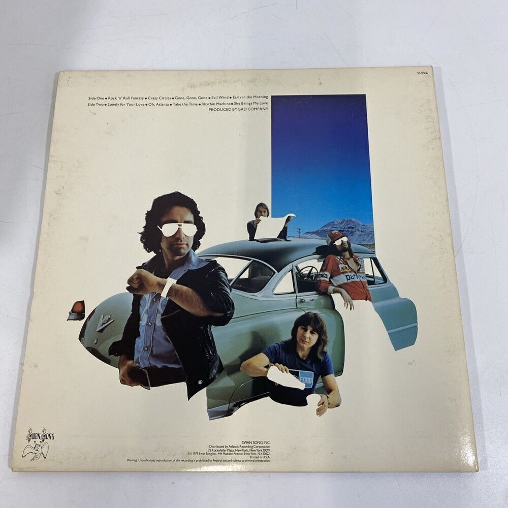 Bad Company Desolation Angels Vinyl LP Record 1979 - Picture 2 of 7